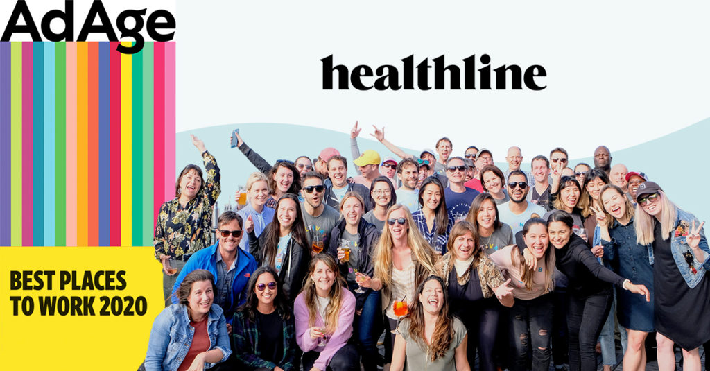 Healthline Ranks Top 5 in Ad Age’s 2020 Best Places to Work